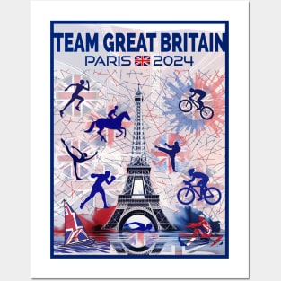 Team Great Britain - 2024 (Version 2) Posters and Art